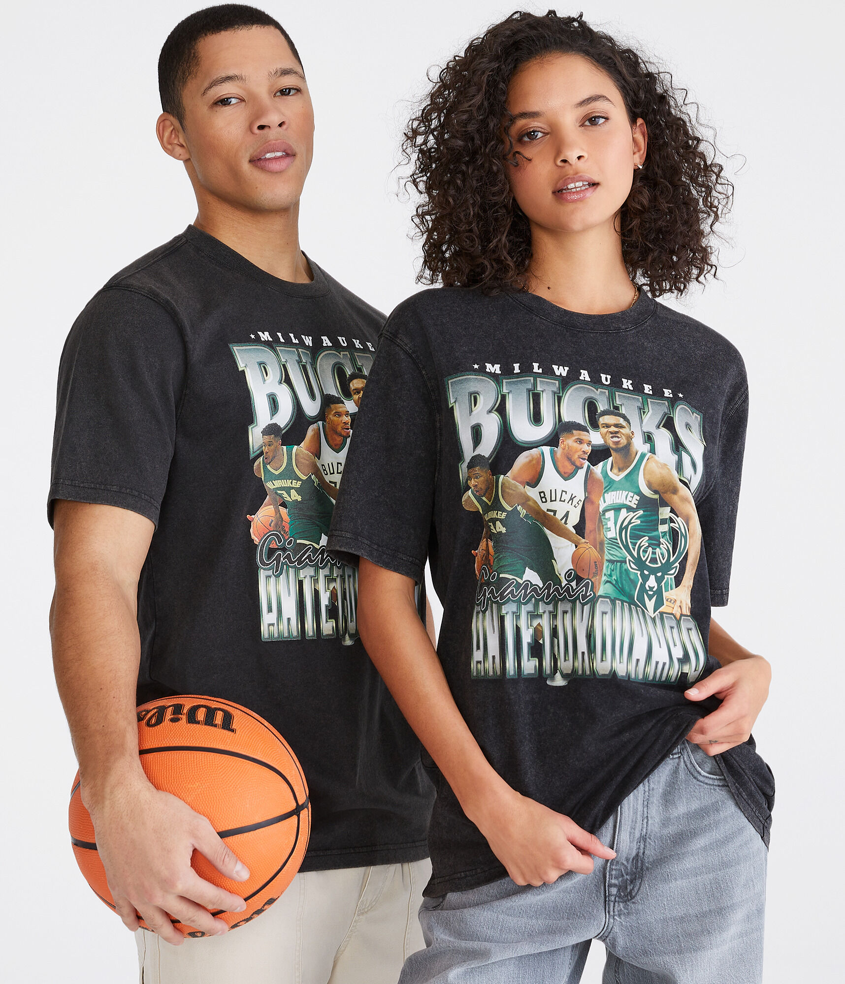 MAVERICKS/LAKERS/WARRIOS/BUCKS/NETS/GRIZZLIES 100％綿Tシャツ Milwaukee Bucks Giannis Graphic Tee