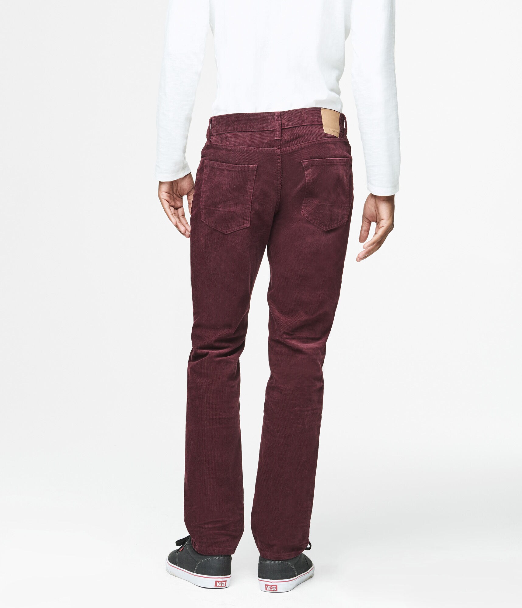 skinny stretch corduroy pants