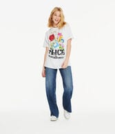 Alice In Wonderland Boyfriend Graphic Tee