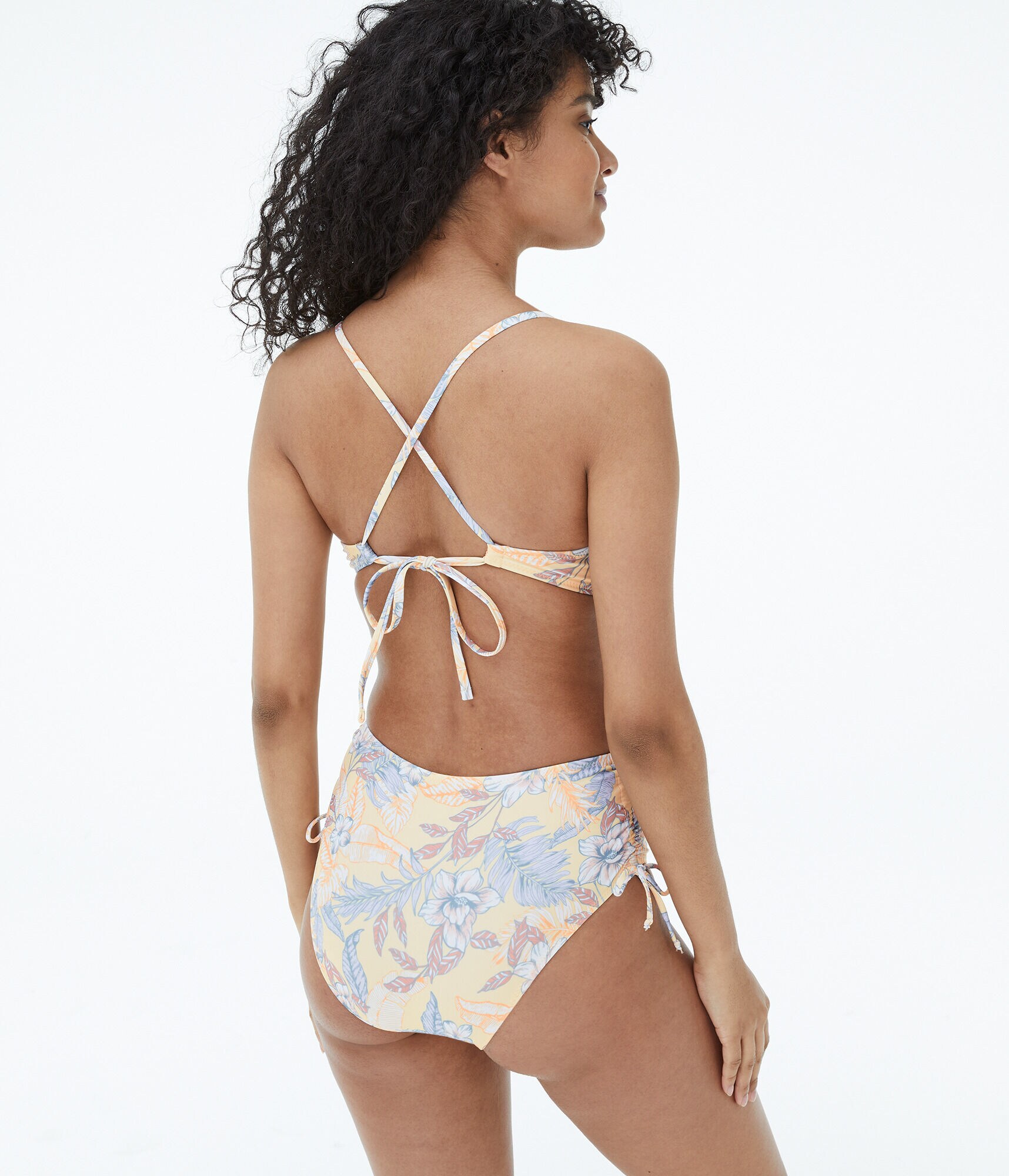 Tropical Flower One-Piece Swimsuit