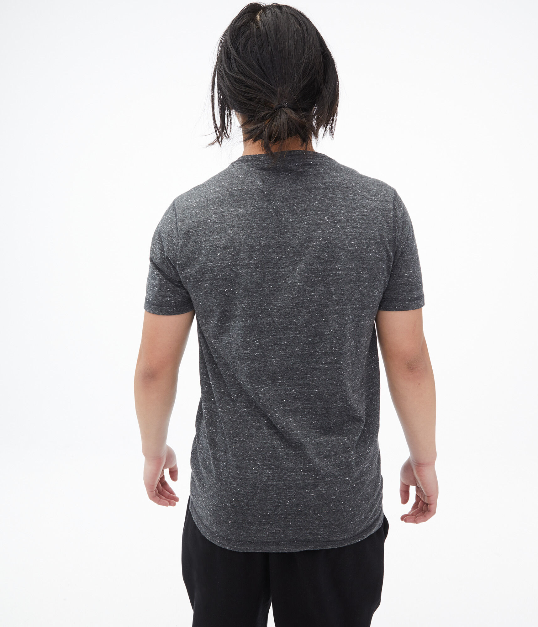 Heathered Henley