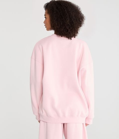 Cloud Soft Stars Oversized Crew Sweatshirt Cloud Soft Stars Oversized Crew Sweatshirt