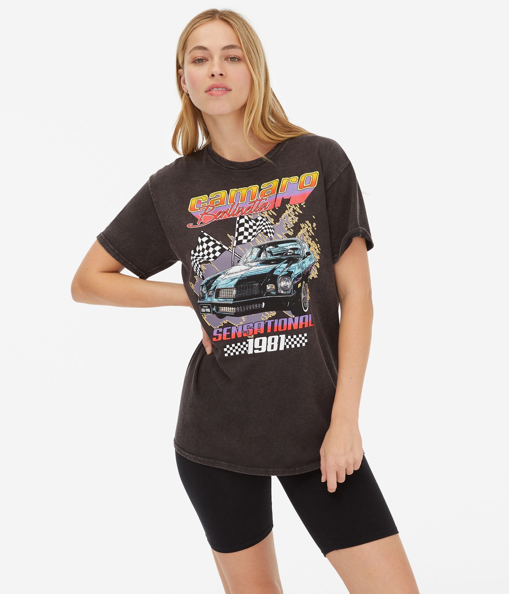 Camaro Berlinetta Boyfriend Graphic Tee