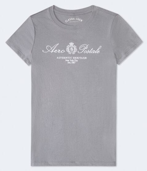 Aeropostale Heritage Logo Graphic Tee Aeropostale Heritage Logo Graphic Tee