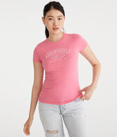 Aeropostale California Glitter Graphic Tee