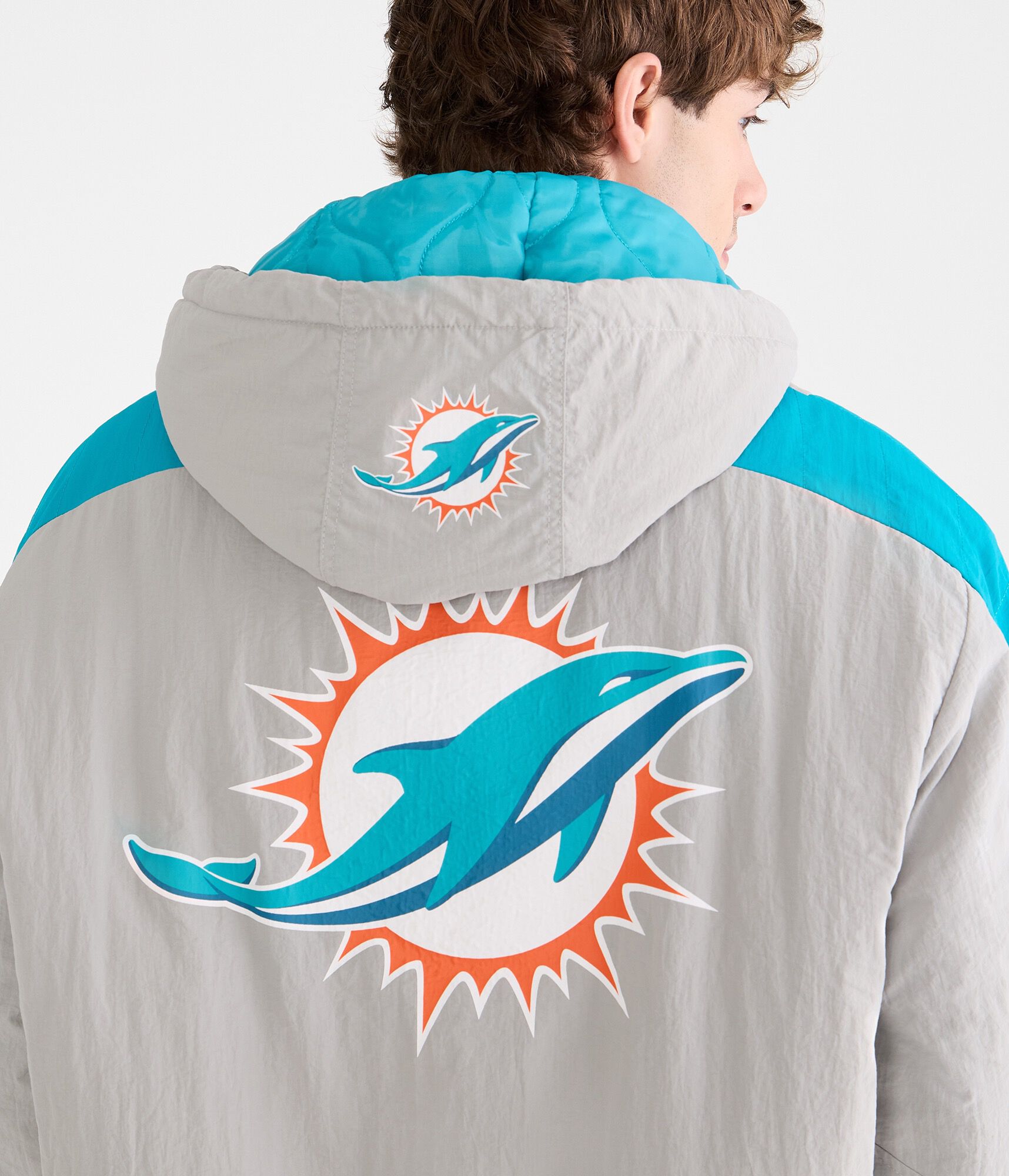 Miami Dolphins Hooded Sideline Jacket