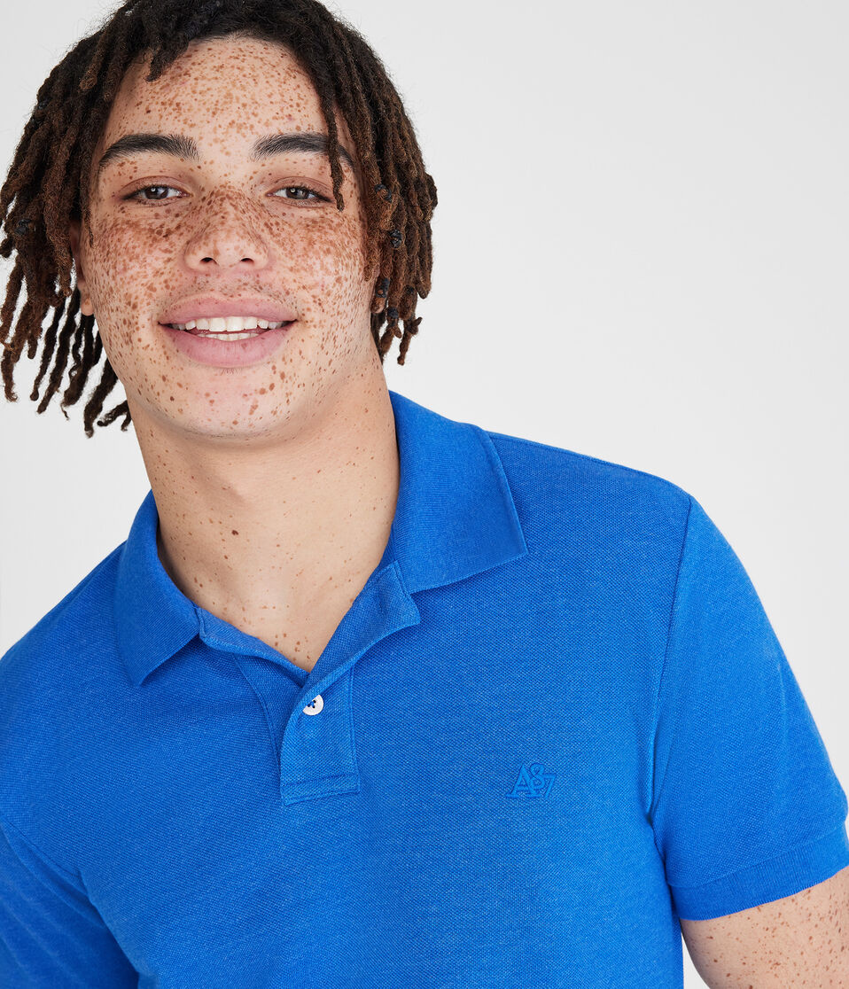 Tonal A87 Logo Piqué Polo