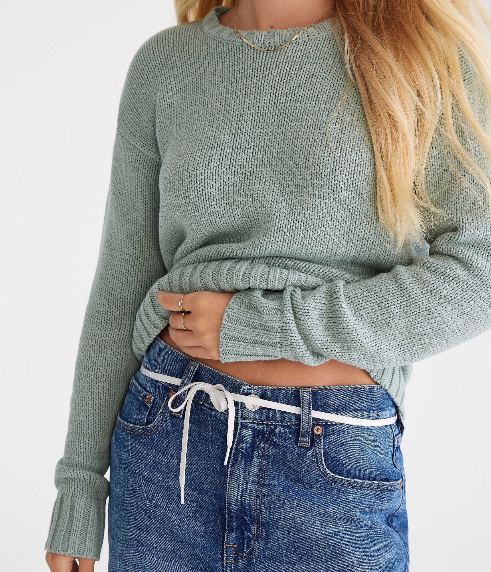Oversized Crew Sweater