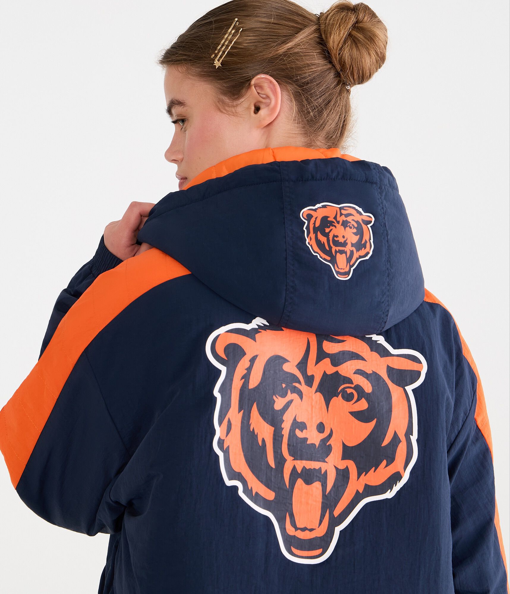 Chicago Bears Hooded Sideline Jacket