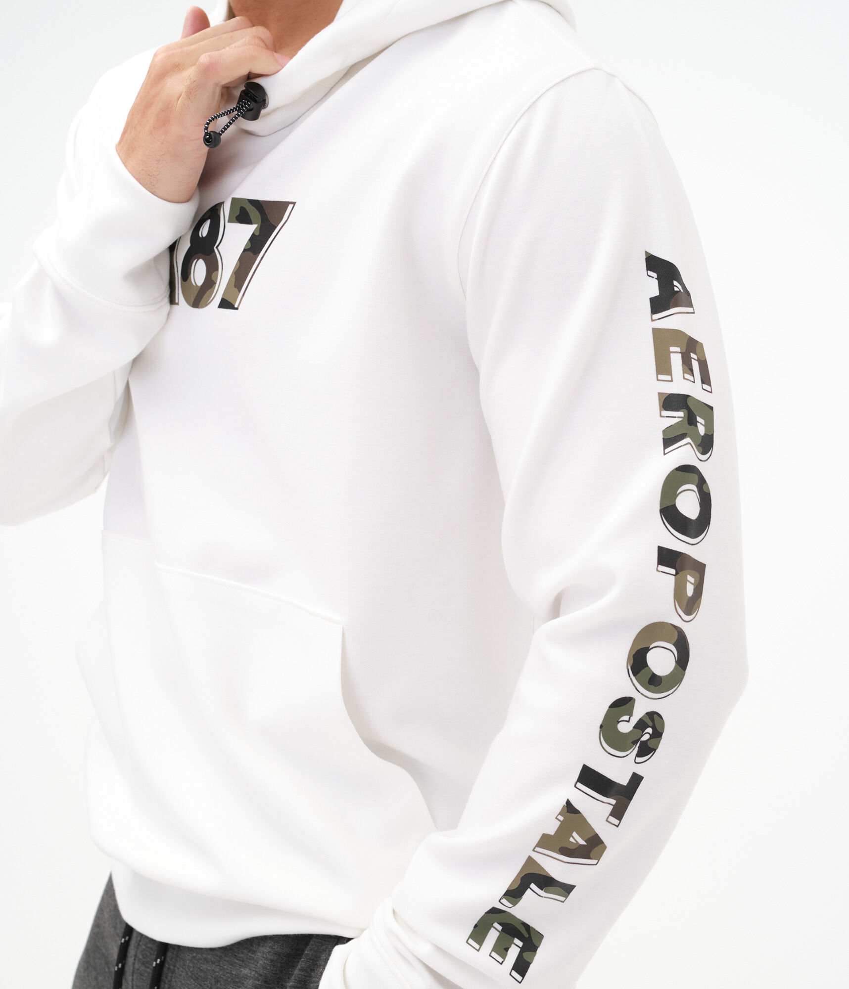 Air Softspun Tech Fleece Camo Logo Pullover Hoodie