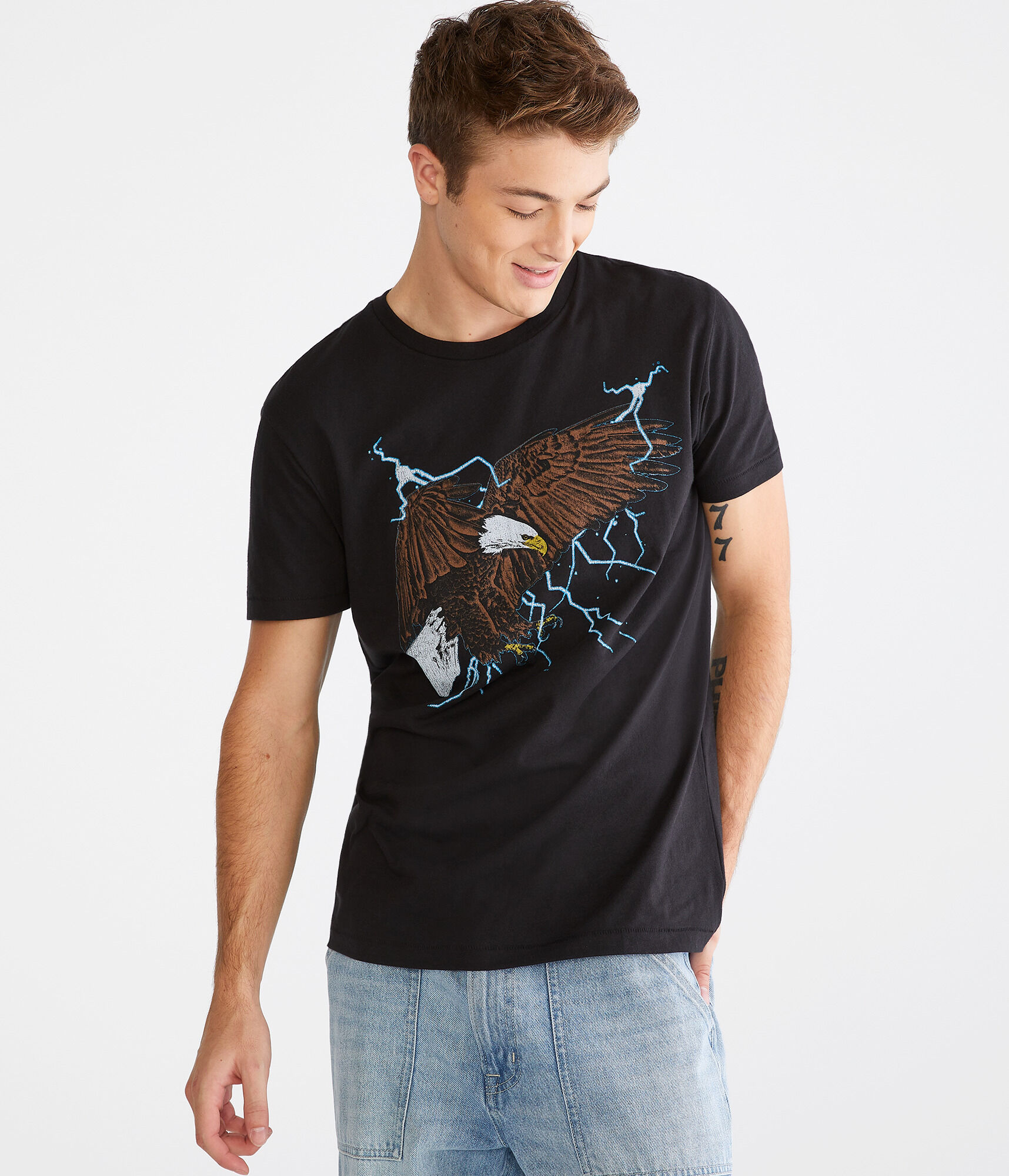 Eagle Lightning Graphic Tee