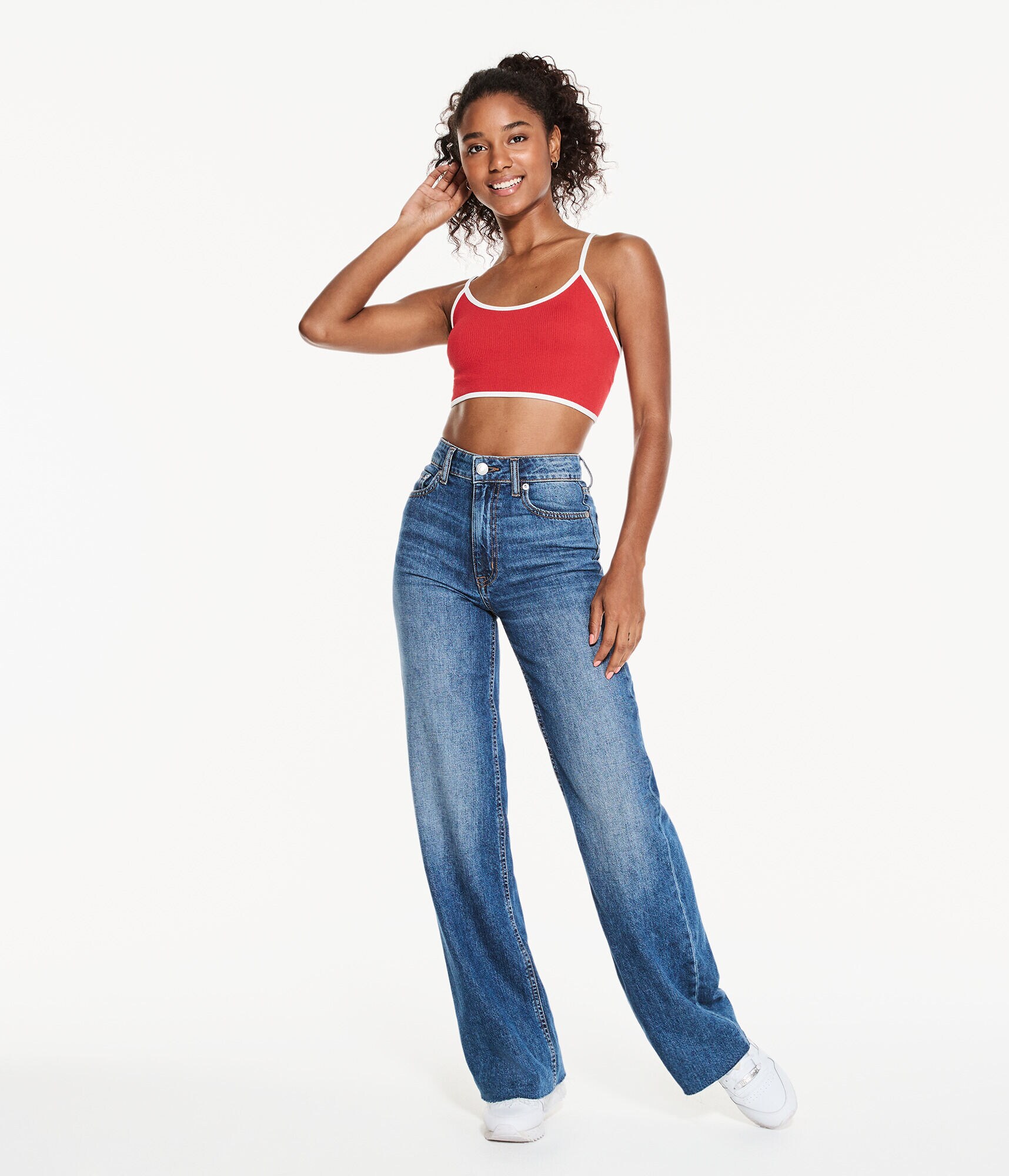 Seriously Soft Seamless Tipped Cropped Cami