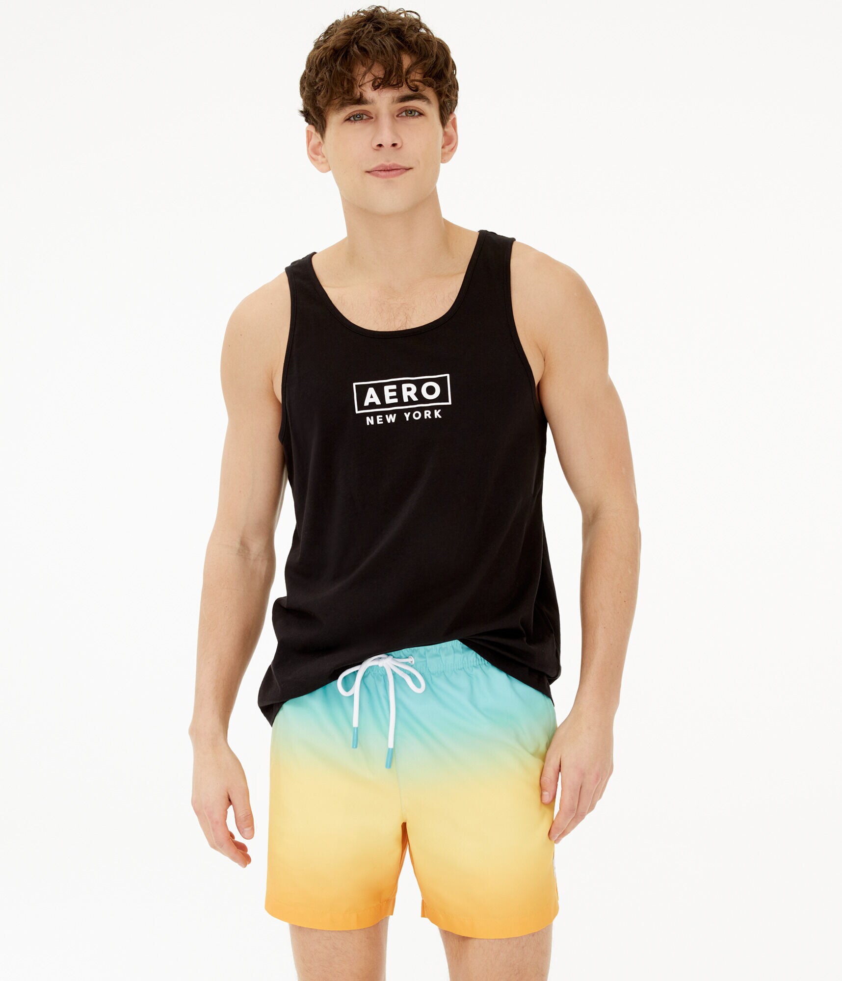 Aero Box Logo Muscle Tank