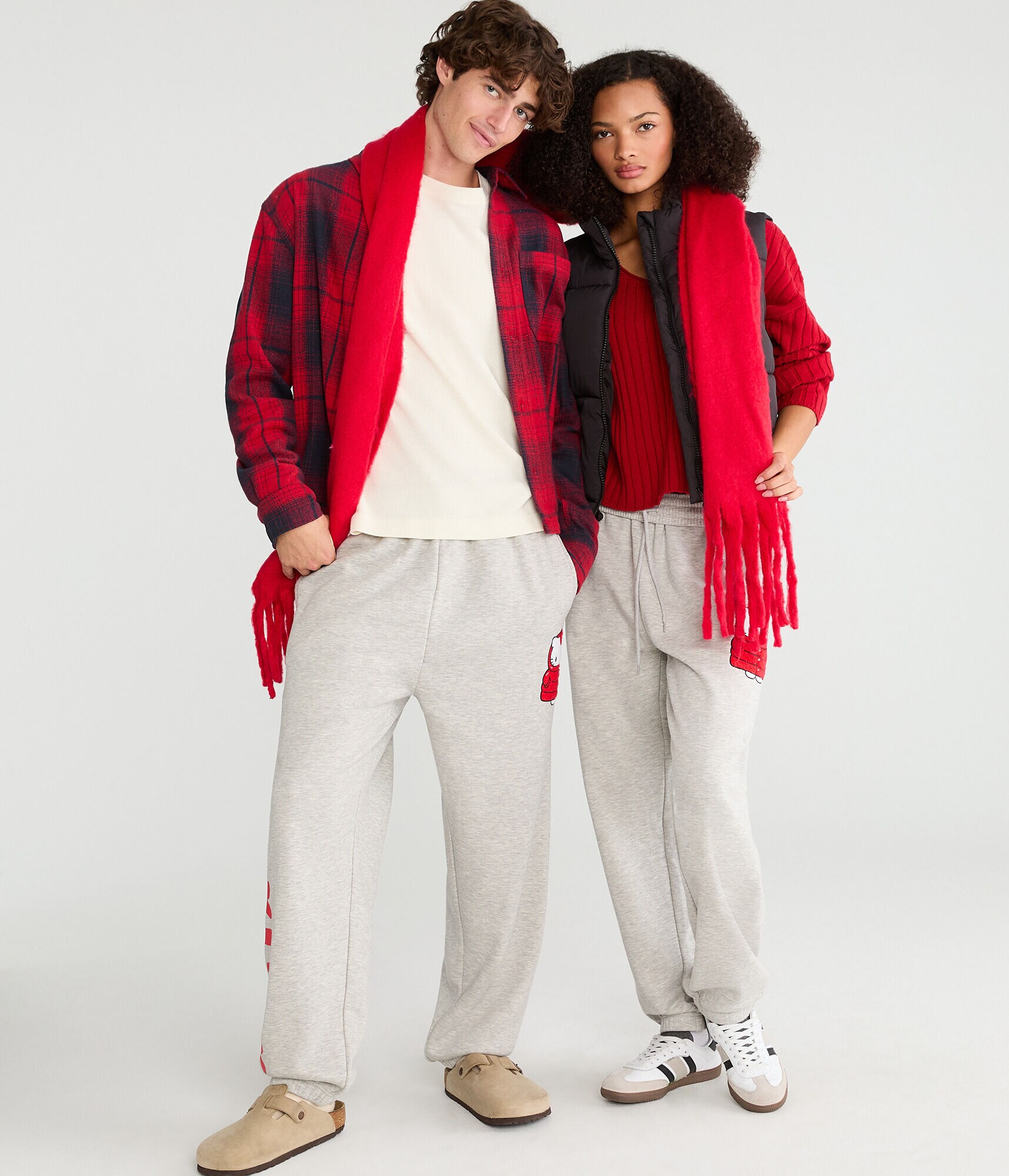 Hello Kitty | Aero Puffer Jacket Jogger Sweatpants