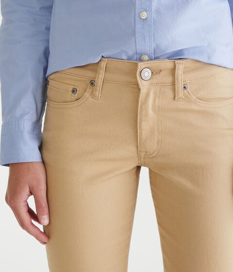 Seriously Stretchy Mid-Rise Straight Uniform Pants Seriously Stretchy Mid-Rise Straight Uniform Pants