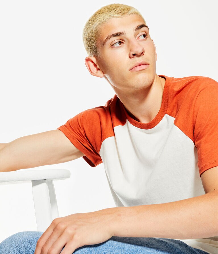 Zara Raglan Crew Raglan Crew Tee