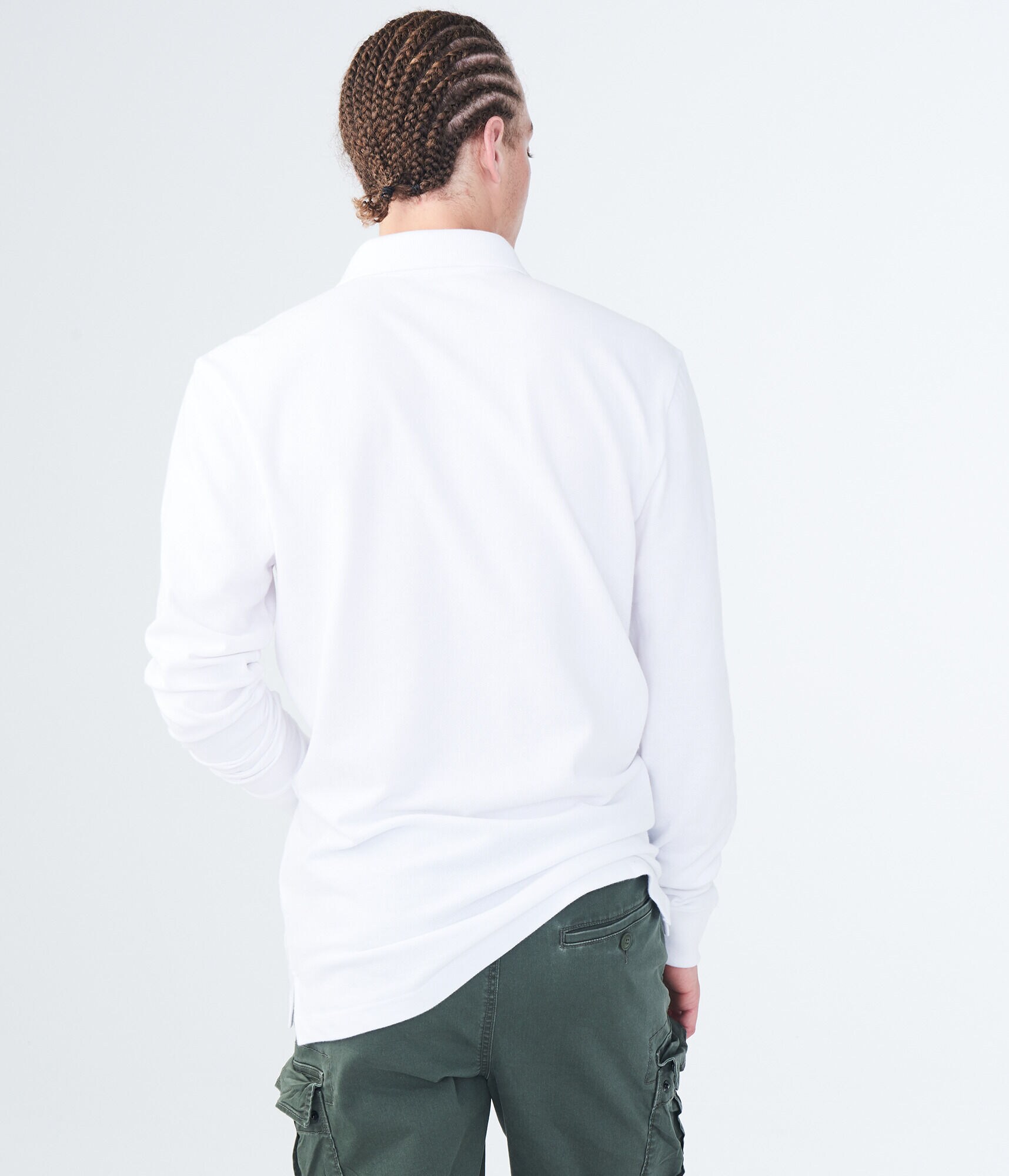 Long Sleeve Uniform Piqu&eacute; Polo