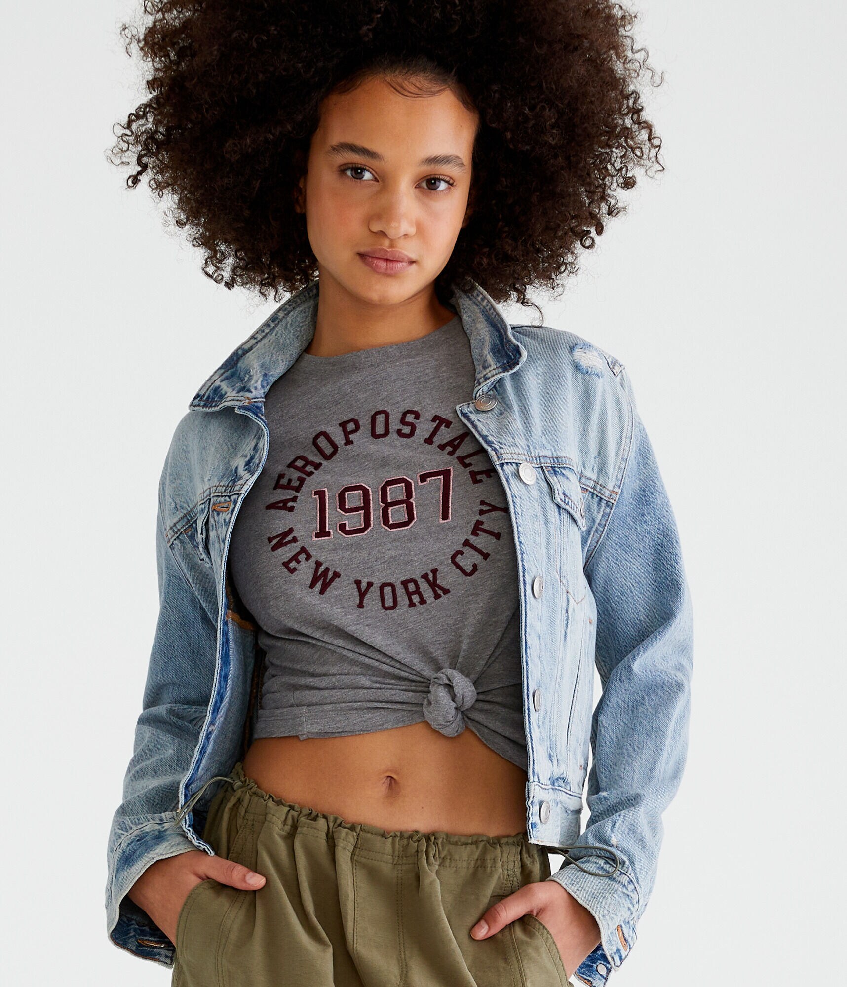 Aeropostale 1987 Circle Graphic Tee
