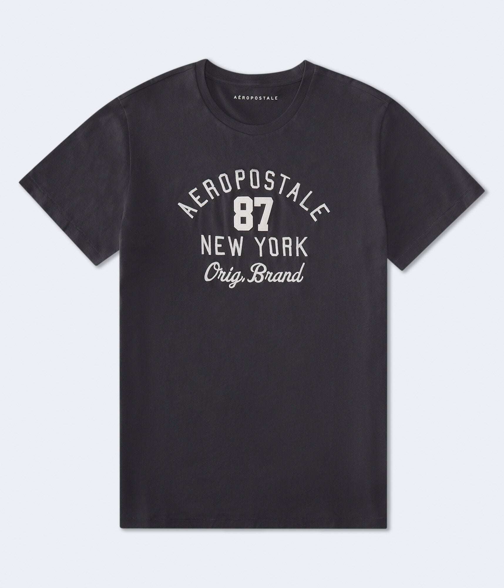 Aeropostale 87 Arch Appliqu&eacute; Graphic Tee