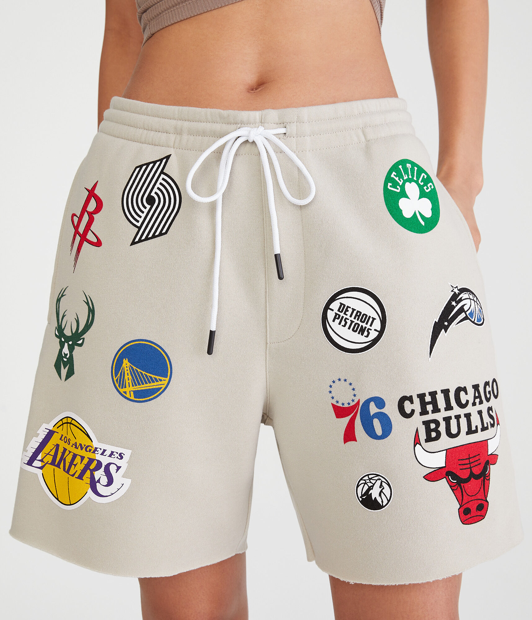 NBA Team Logos Fleece Shorts 6"