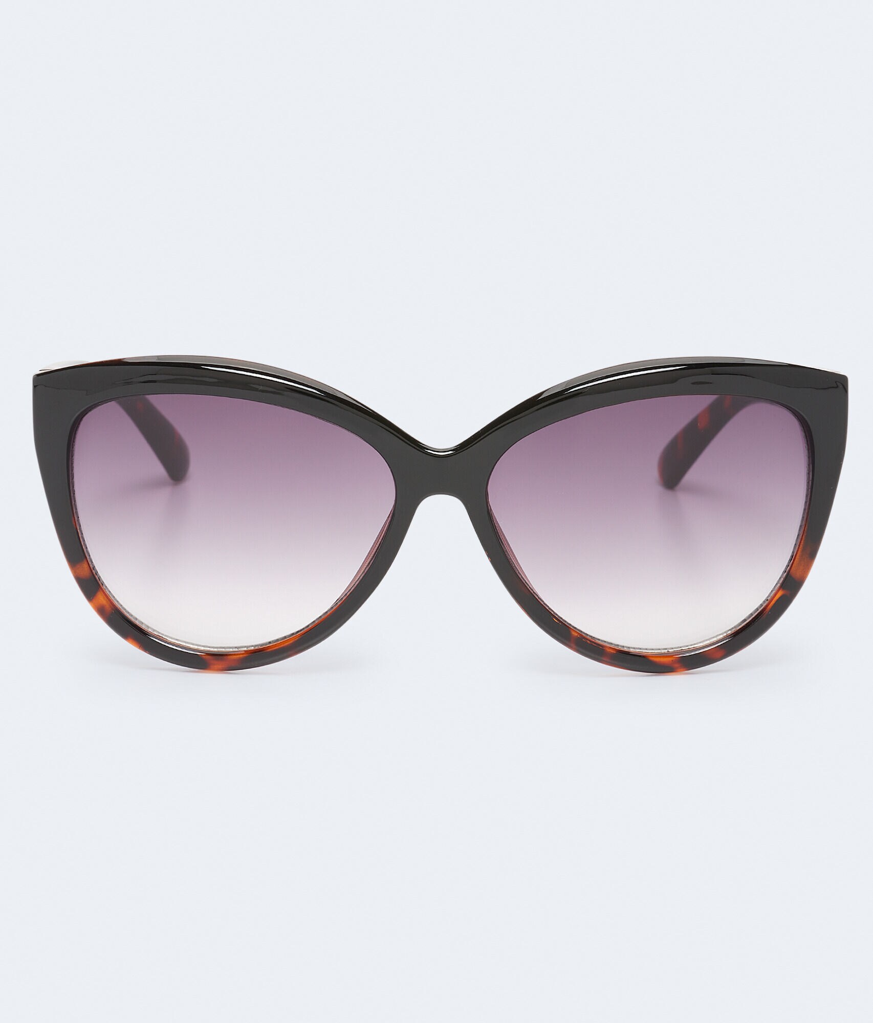 Oversized Tortoiseshell Cateye Sunglasses