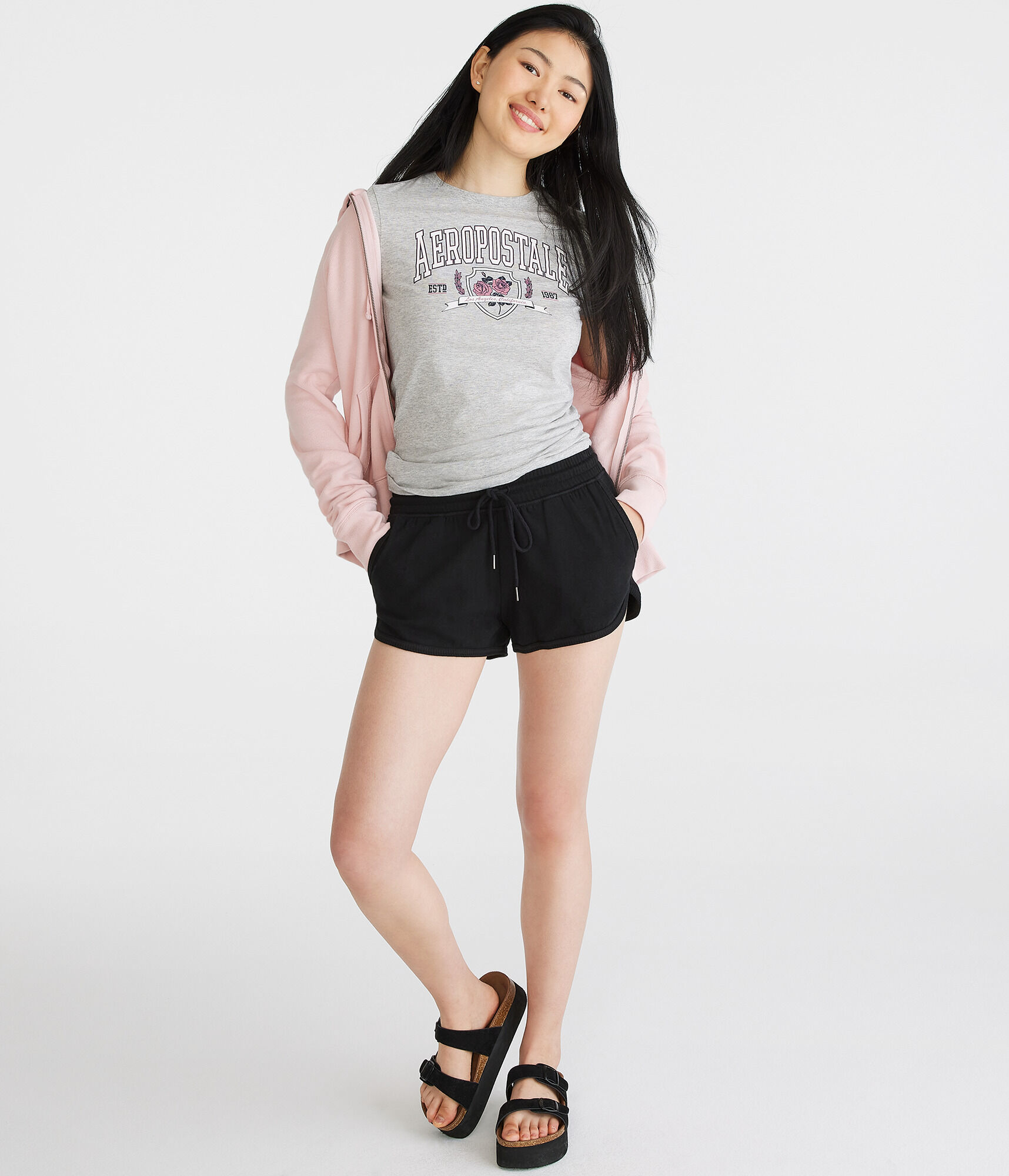 High-Rise Dolphin Shorts