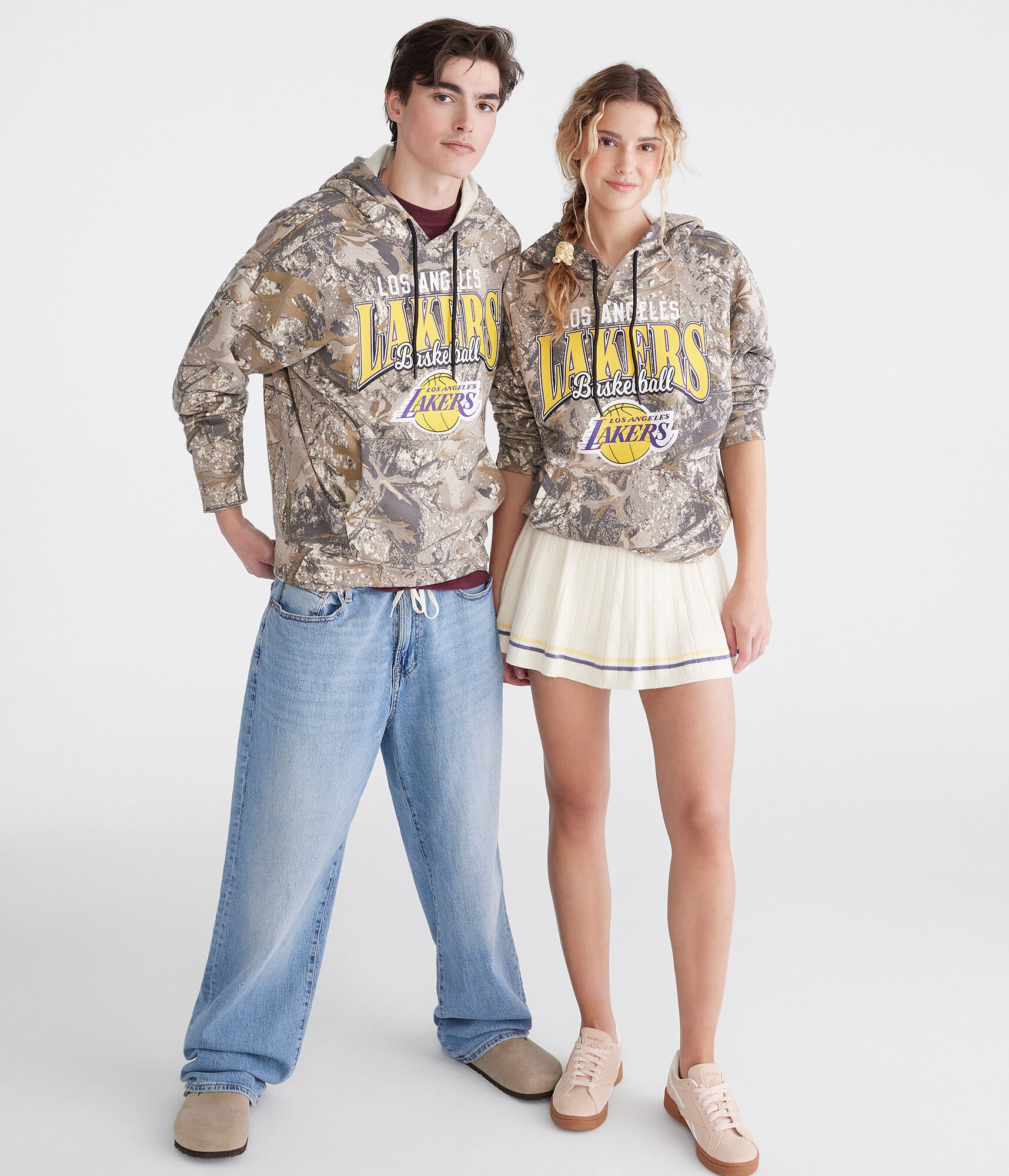 Los Angeles Lakers Camo Pullover Hoodie