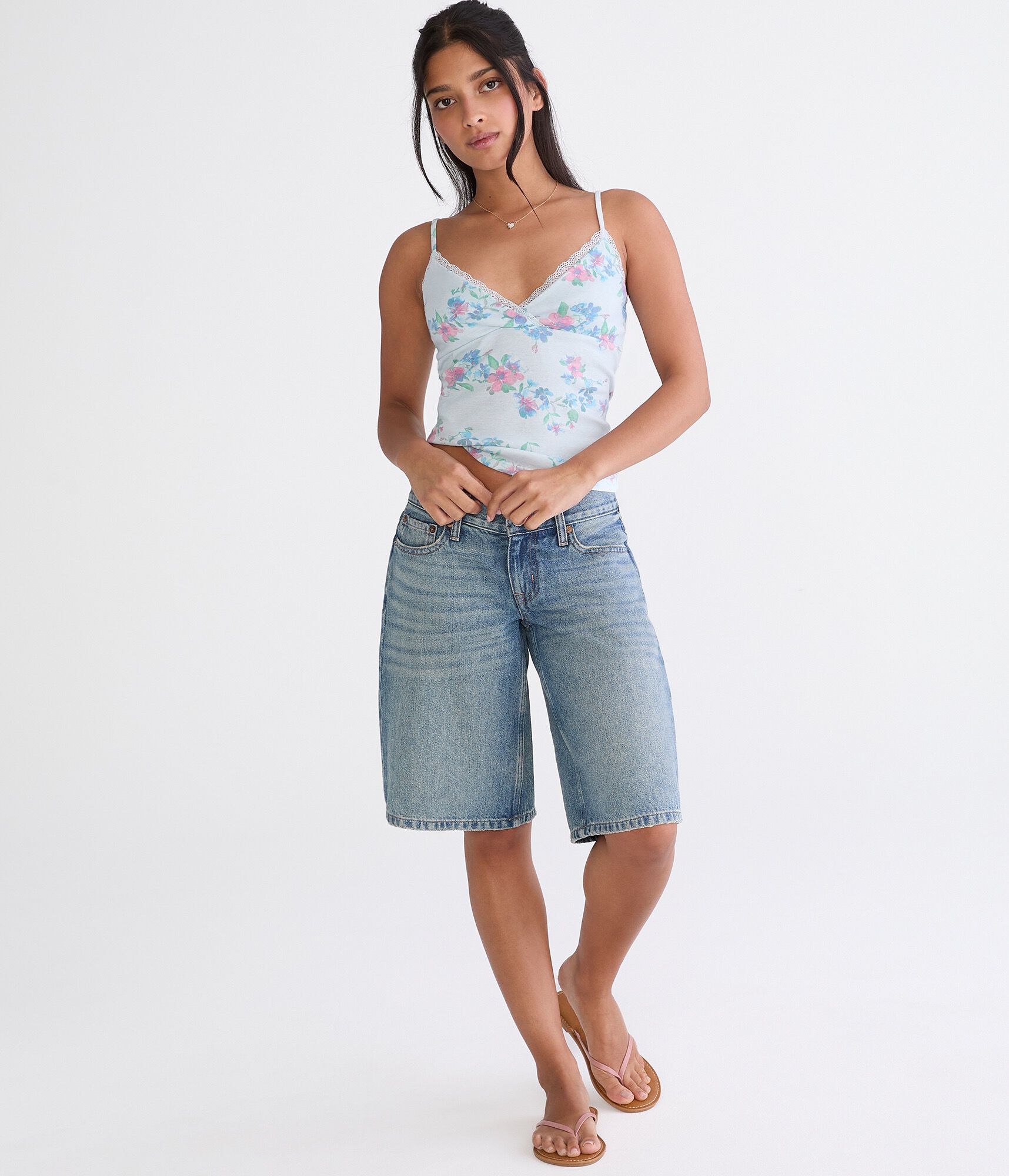 Floral Crossover Cami