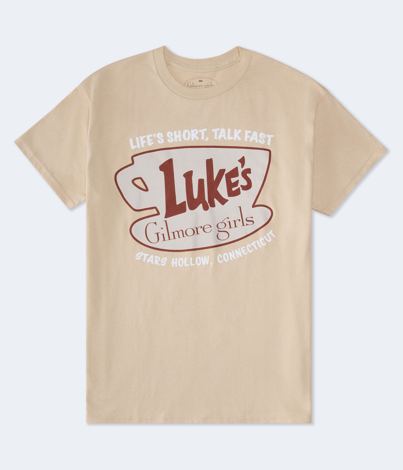 Gilmore Girls Luke's Diner Oversized Graphic Tee