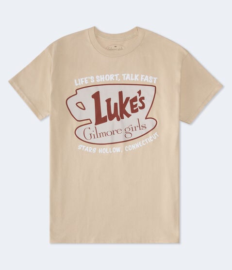Gilmore Girls Luke's Diner Oversized Graphic Tee Gilmore Girls Luke's Diner Oversized Graphic Tee