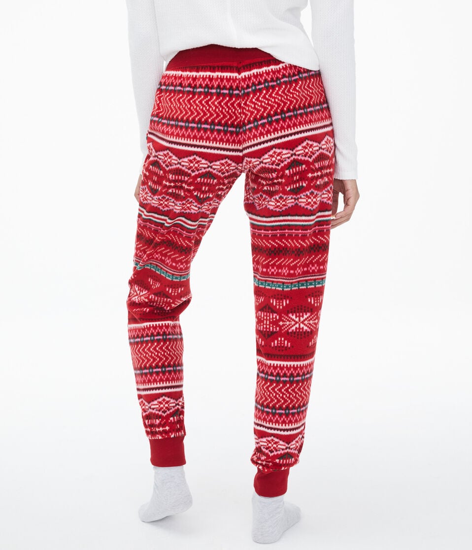Fair Isle Polyfleece Joggers