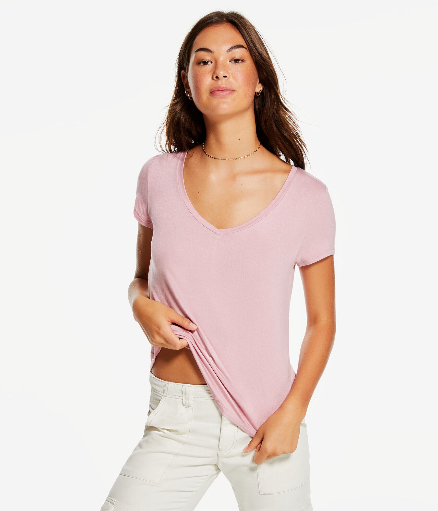 Seriously Soft V-Neck Tee