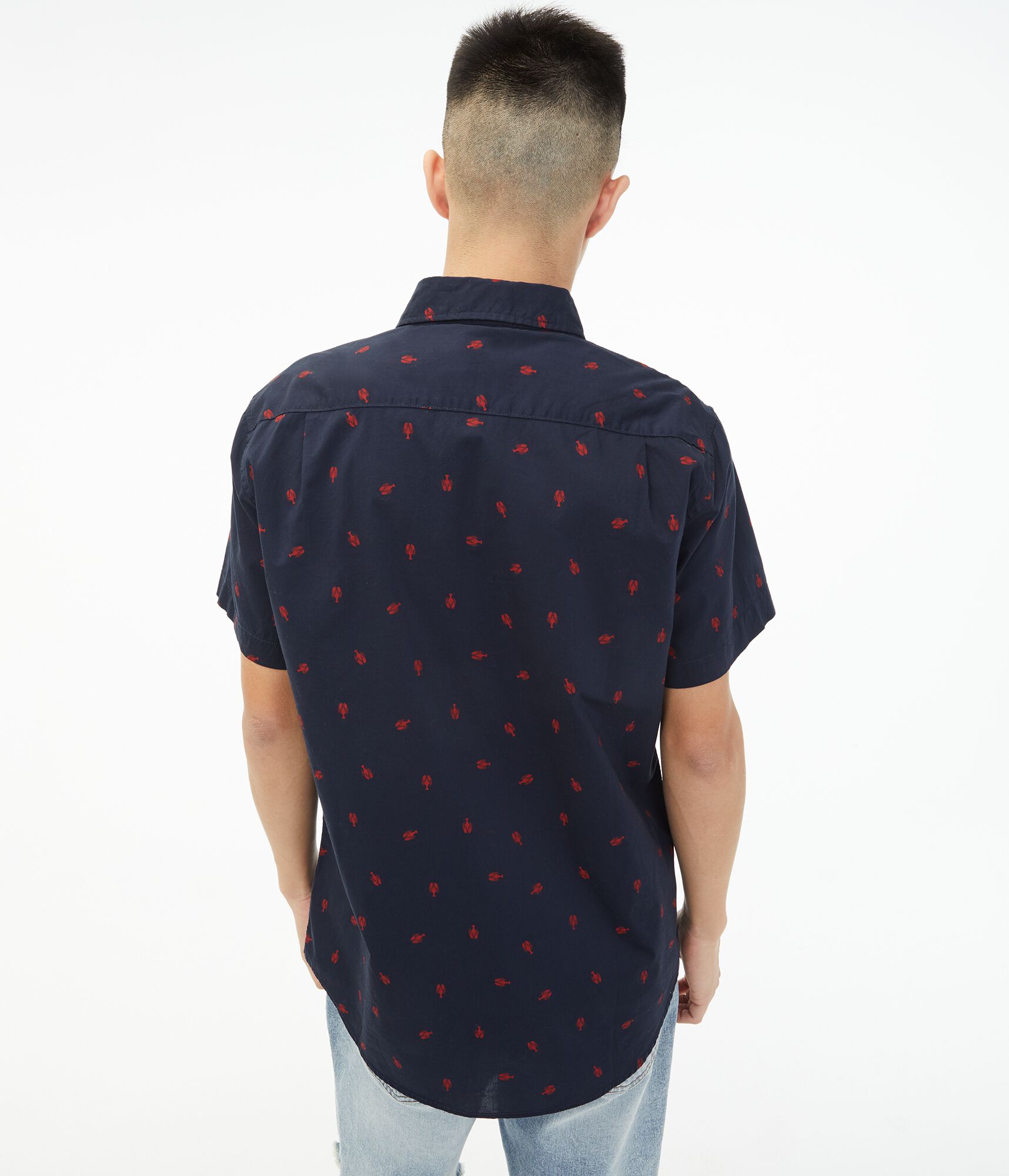 Lobsters Button-Down Shirt***