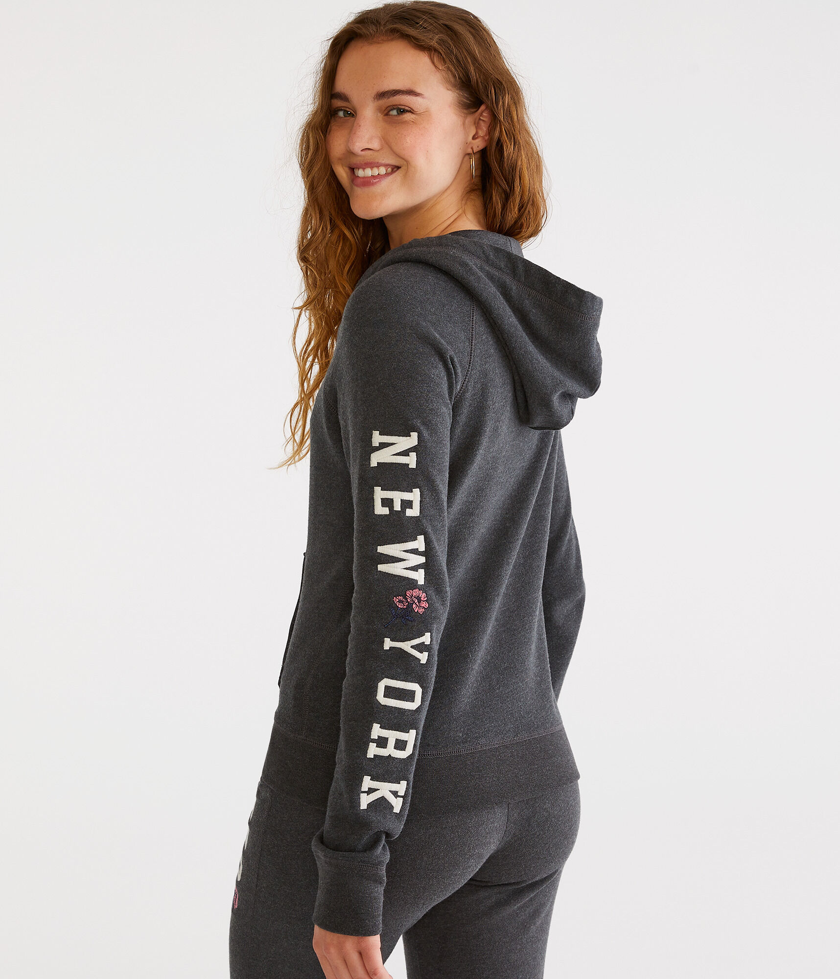 Aero 1987 Flower Full-Zip Hoodie