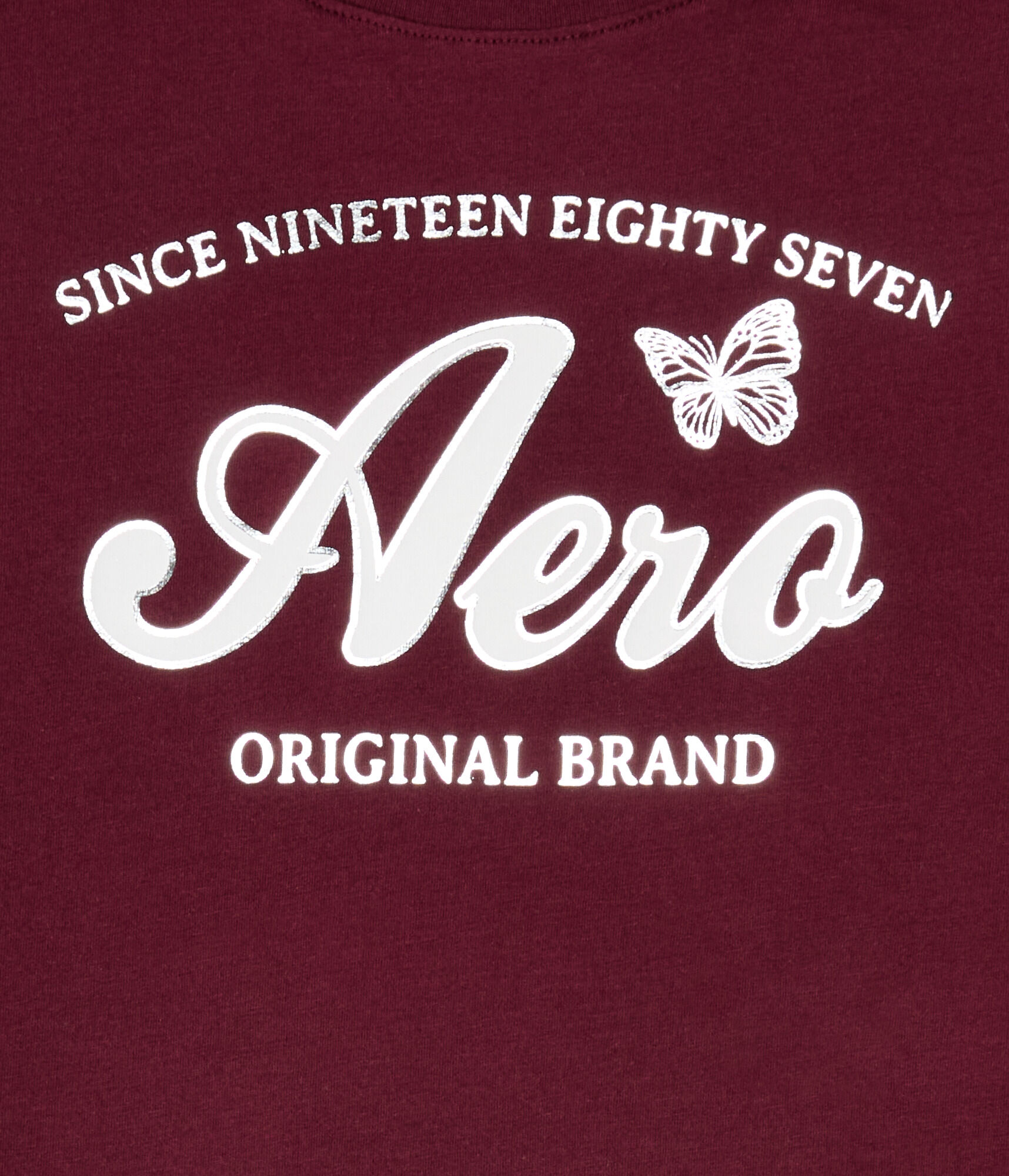 Aero Butterfly Foil Graphic Tee