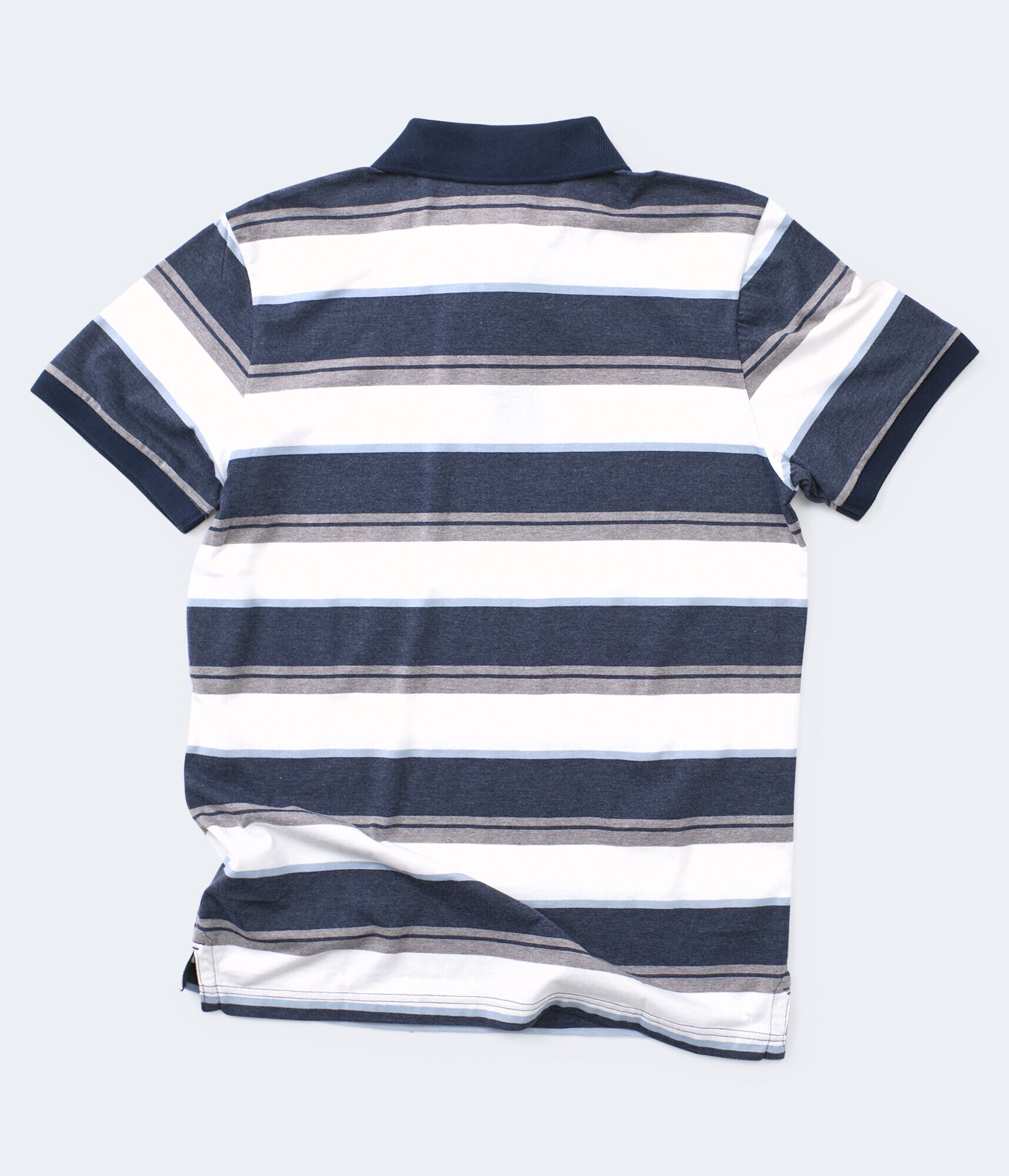 Striped Jersey Polo