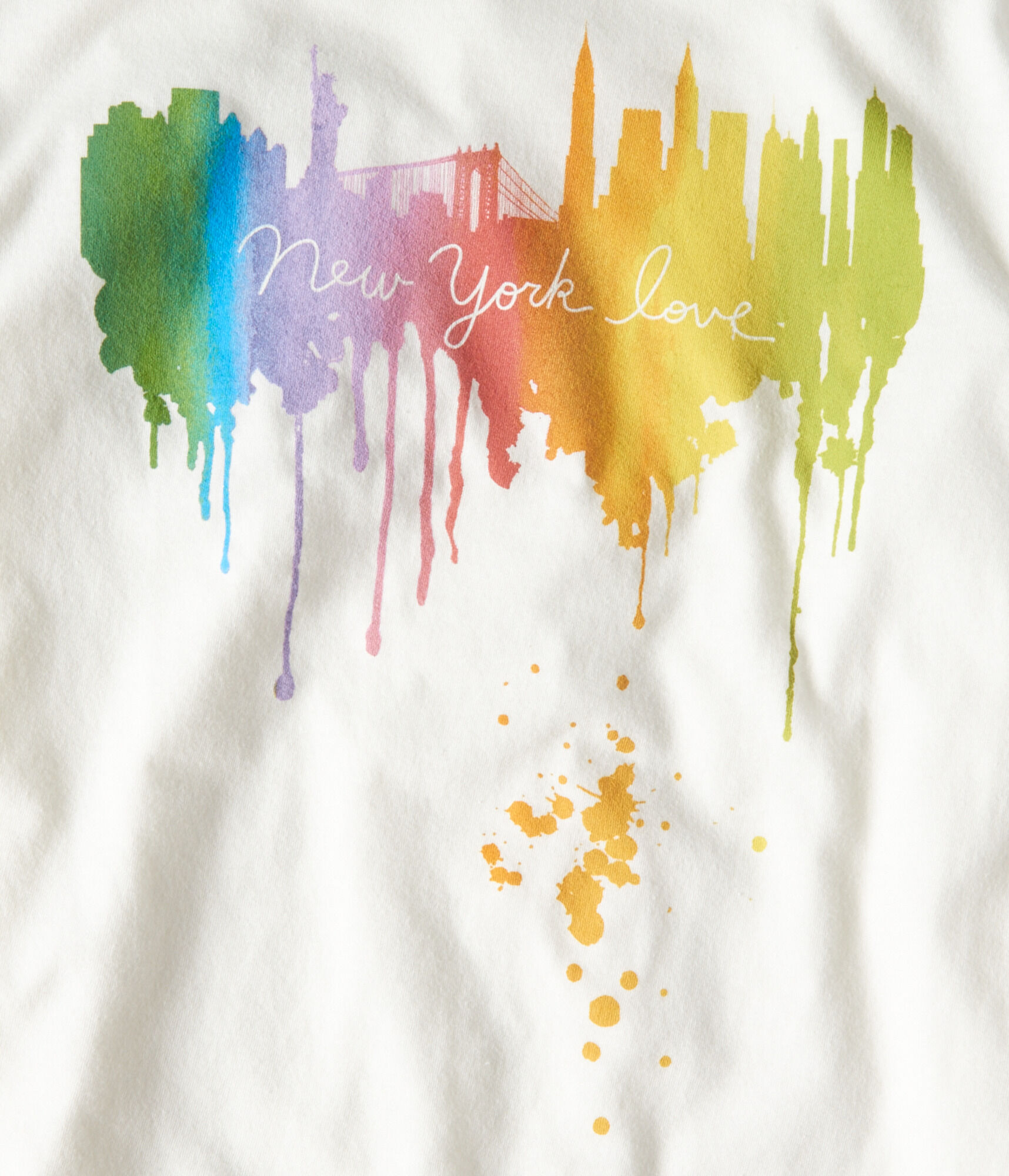 New York Love Watercolor Graphic Tee