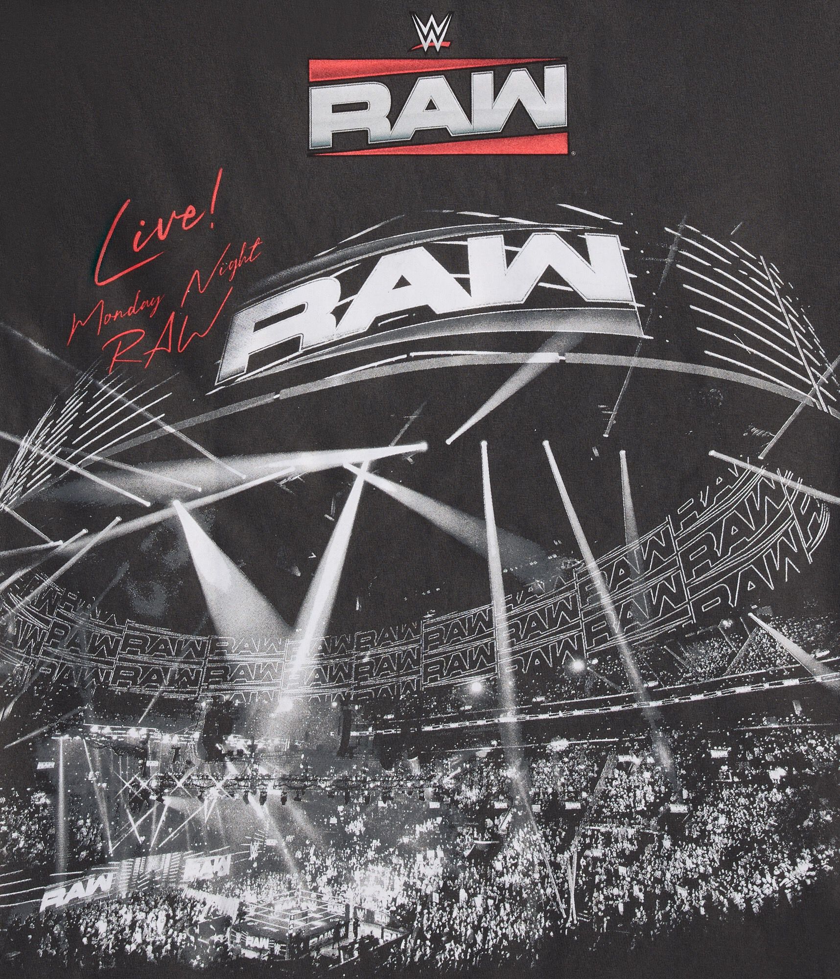WWE Monday Night RAW Relaxed Graphic Tee