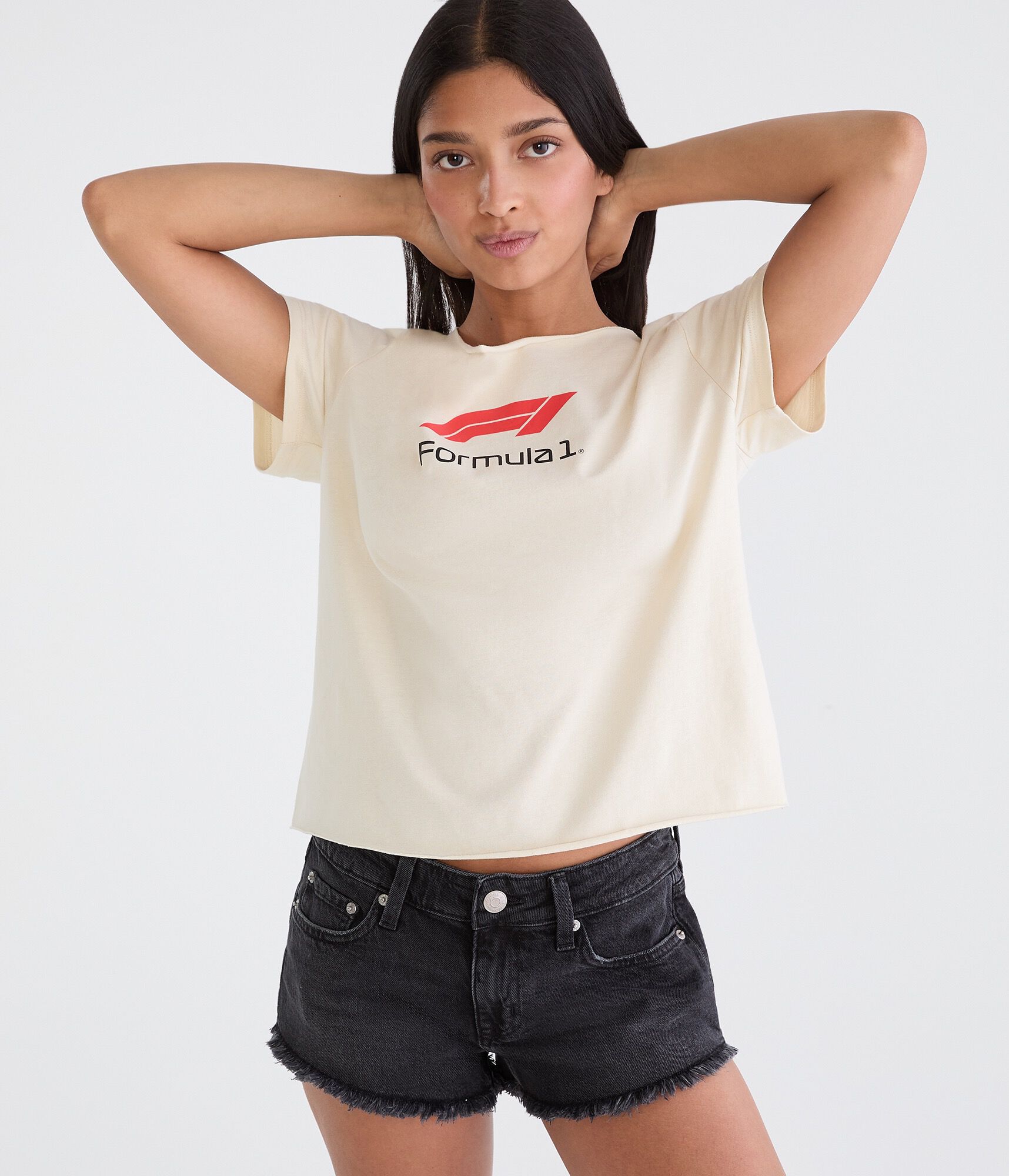 Formula 1&reg; Car Off-The-Shoulder Graphic Tee