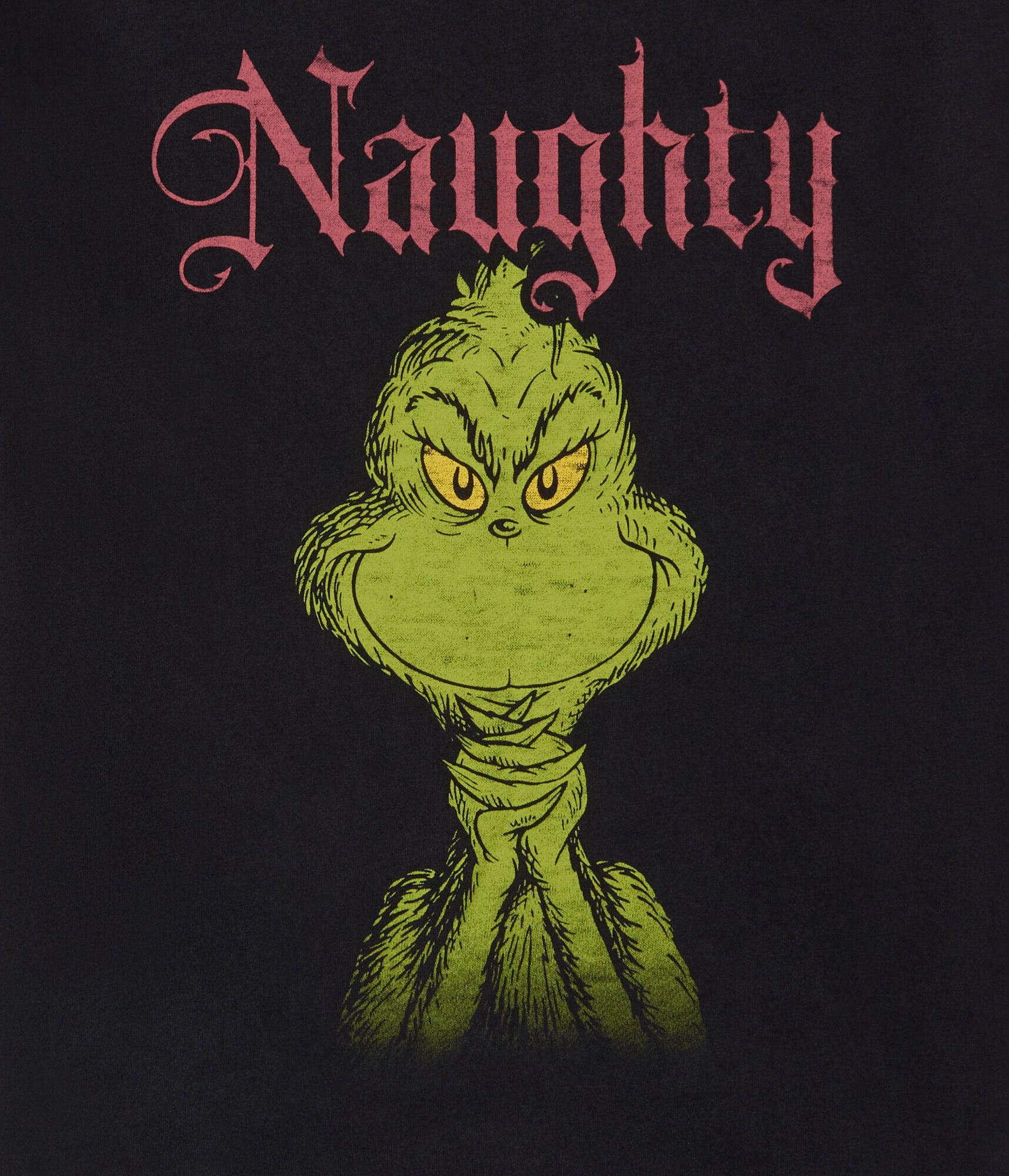 The Grinch Naughty Or Nice Relaxed Graphic Tee