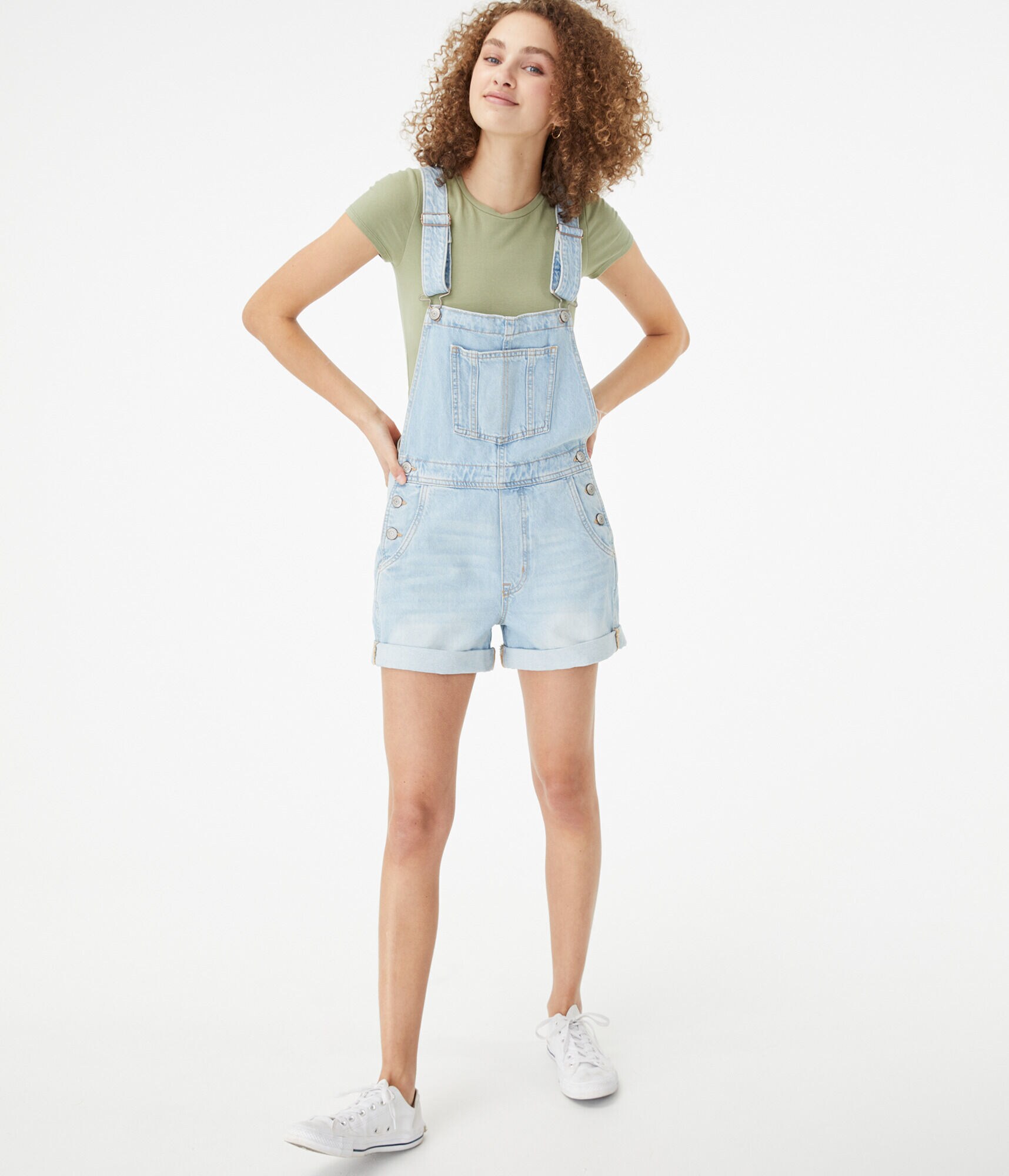 Denim Shortalls