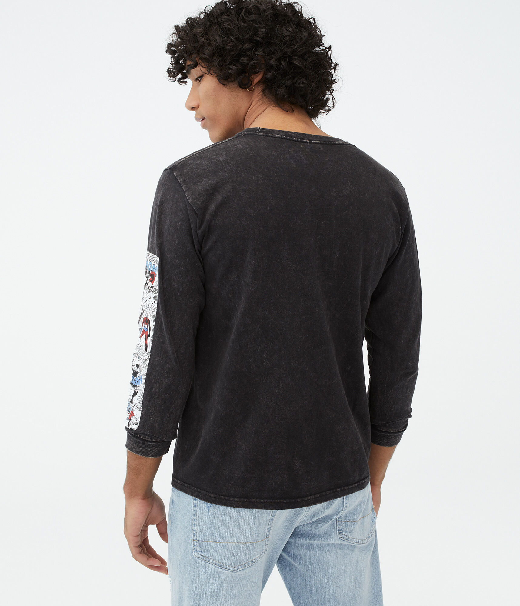 Marvel Comic Strip Graphic Tee***