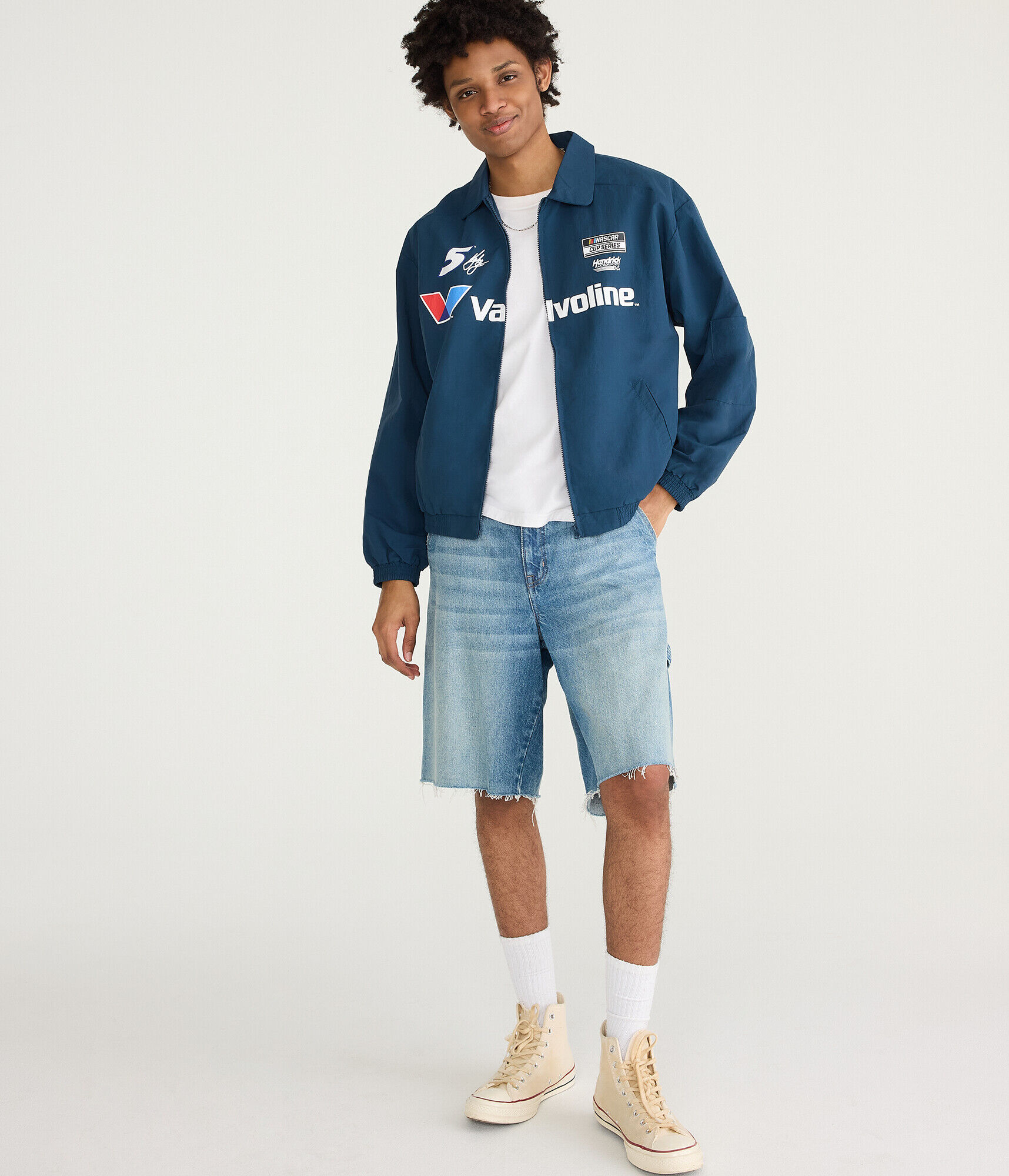 NASCAR Kyle Larson #5 Full-Zip Track Jacket