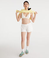 Mid-Rise Waffle Shorts