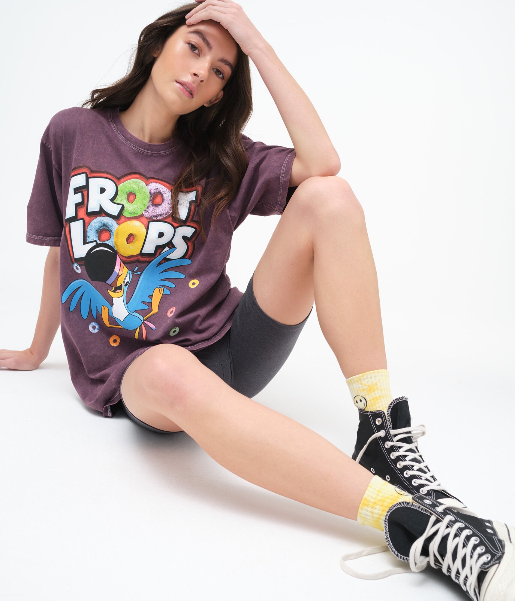 Froot Loops Boyfriend Graphic Tee