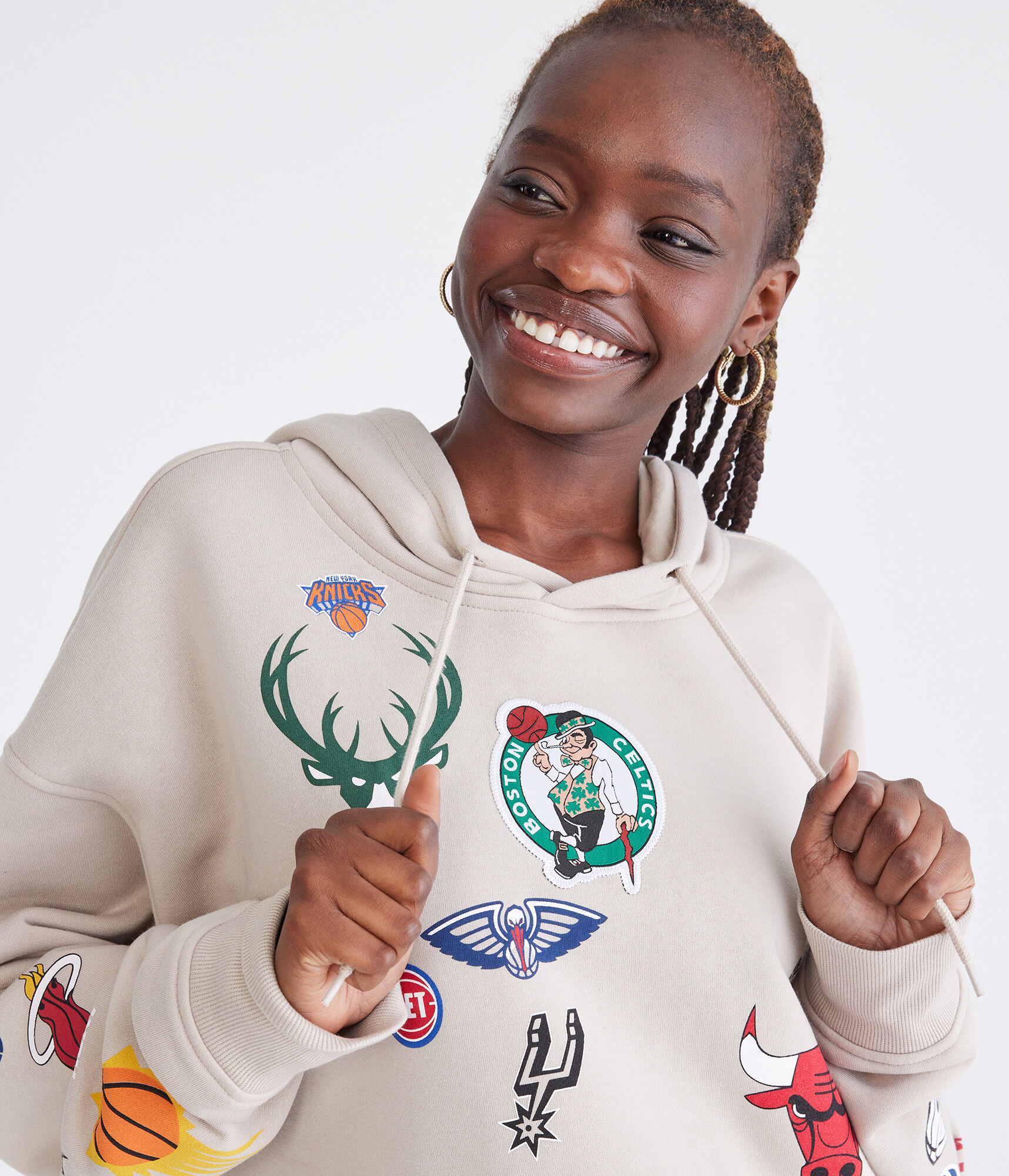 NBA Team Logos Pullover Hoodie