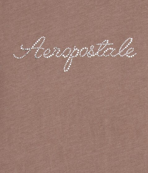 Rhinestone Aeropostale Graphic Tee Rhinestone Aeropostale Graphic Tee