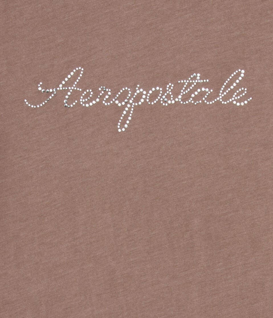 Rhinestone Aeropostale Graphic Tee