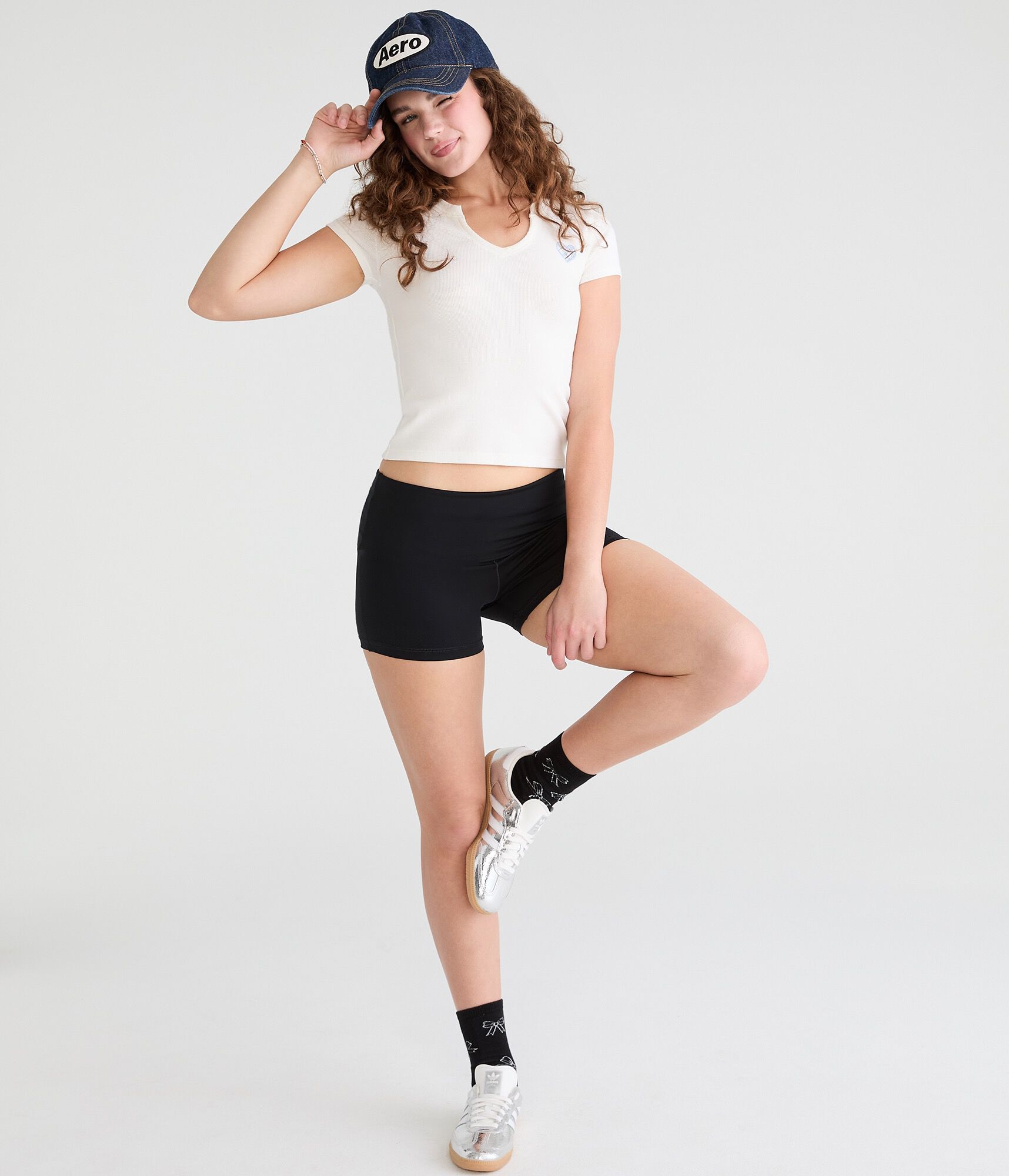 Buttery Soft Fold-Over Booty Shorts