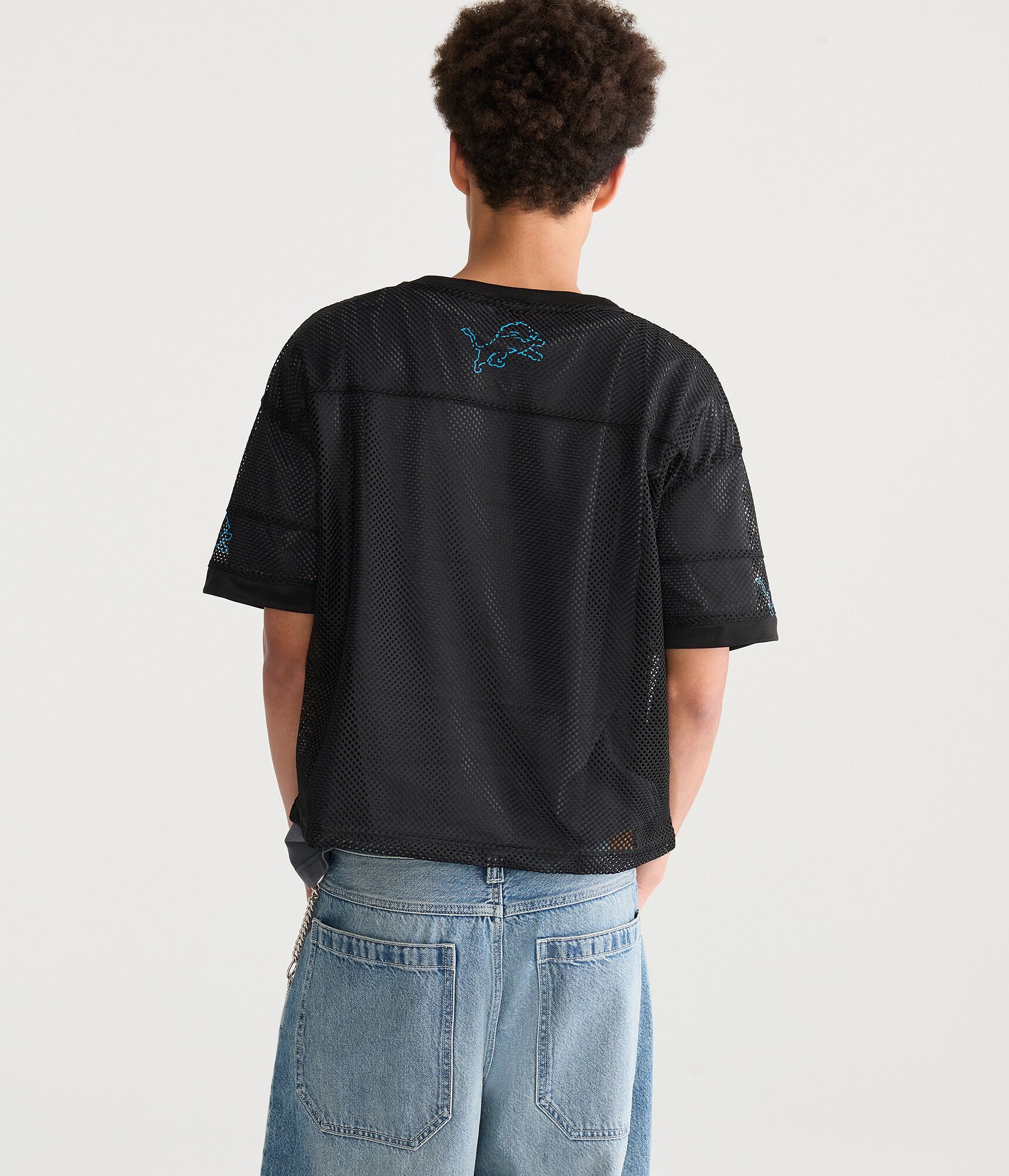 Detroit Lions Boxy Mesh Tee